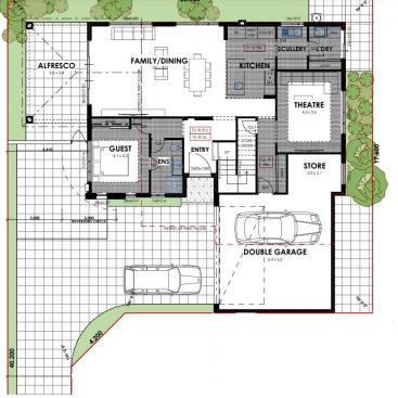 Battleaxe Lot Sample Plan